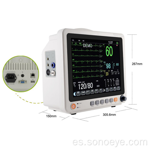 Sistema de monitores de parámetros multi